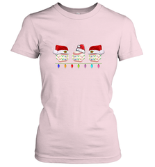 Three Baseball Balls Christmas Gift Santa Xmas lights Snow Women's T-Shirt Women's T-Shirt - HHHstores