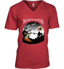 The wicth hunters  halloween Men's V-Neck Men's V-Neck - HHHstores