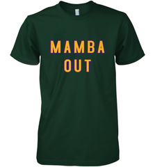 Mamba Out Limited Edition Farewell Tribute Men's Premium T-Shirt Men's Premium T-Shirt - HHHstores