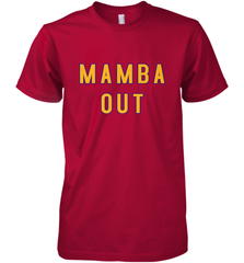 Mamba Out Limited Edition Farewell Tribute Men's Premium T-Shirt Men's Premium T-Shirt - HHHstores