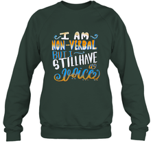 Special Needs NonVerbal Autism Awesome Crewneck Sweatshirt Crewneck Sweatshirt - HHHstores