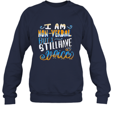 Special Needs NonVerbal Autism Awesome Crewneck Sweatshirt Crewneck Sweatshirt - HHHstores