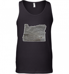 Oregon Pride Tee, Oregon Coast Tshirt, Forest Tree Men's Tank Top