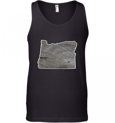Oregon Pride Tee, Oregon Coast Tshirt, Forest Tree Men's Tank Top Men's Tank Top / Black / XS Men's Tank Top - HHHstores