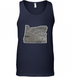 Oregon Pride Tee, Oregon Coast Tshirt, Forest Tree Men's Tank Top