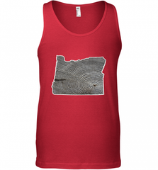 Oregon Pride Tee, Oregon Coast Tshirt, Forest Tree Men's Tank Top Men's Tank Top - HHHstores