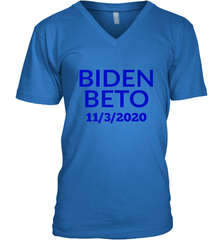 Vote Democrat Joe Biden for President Beto O'Rourke Men's V-Neck Men's V-Neck - HHHstores