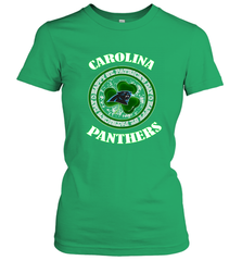 NFL Carolina Panthers Logo Happy St Patrick's Day Women's T-Shirt Women's T-Shirt - HHHstores