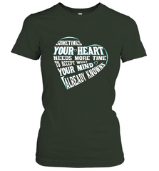 Your heart need time to accept what your mind knows Women's T-Shirt Women's T-Shirt - HHHstores