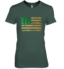 American Flag Green Shamrock Shirt St Patricks Day Women's Premium T-Shirt Women's Premium T-Shirt - HHHstores
