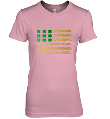 American Flag Green Shamrock Shirt St Patricks Day Women's Premium T-Shirt Women's Premium T-Shirt - HHHstores