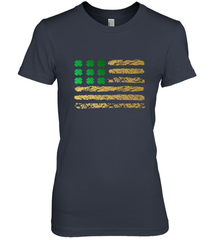 American Flag Green Shamrock Shirt St Patricks Day Women's Premium T-Shirt Women's Premium T-Shirt - HHHstores