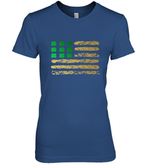 American Flag Green Shamrock Shirt St Patricks Day Women's Premium T-Shirt Women's Premium T-Shirt - HHHstores