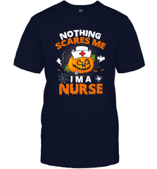 Nurse Halloween Gifts Nothing Scares Me I Am A Nurse Men's T-Shirt Men's T-Shirt - HHHstores