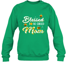 Blessed to be called Mom Crewneck Sweatshirt Crewneck Sweatshirt - HHHstores