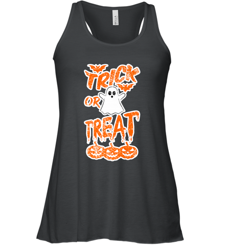 Trick Or Treat Halloween Women's Racerback Tank Women's Racerback Tank / Black / XS Women's Racerback Tank - HHHstores