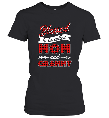 Blessed to be called Mom and Grammy Women's T-Shirt Women's T-Shirt / Black / XS Women's T-Shirt - HHHstores