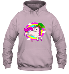 Irish Leprechaun Unicorn Cute St Patricks Day Ireland Hooded Sweatshirt Hooded Sweatshirt - HHHstores
