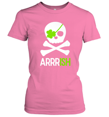St. Patricks Day Irish Pirate Skull and Cross bones Women's T-Shirt Women's T-Shirt - HHHstores