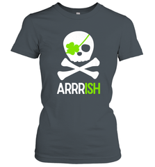 St. Patricks Day Irish Pirate Skull and Cross bones Women's T-Shirt Women's T-Shirt - HHHstores