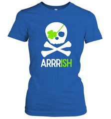 St. Patricks Day Irish Pirate Skull and Cross bones Women's T-Shirt Women's T-Shirt - HHHstores