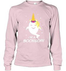 I'm A Boonicorn Cute Halloween Unicorn Boo Ghost Long Sleeve T-Shirt Long Sleeve T-Shirt - HHHstores