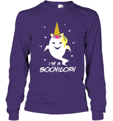 I'm A Boonicorn Cute Halloween Unicorn Boo Ghost Long Sleeve T-Shirt Long Sleeve T-Shirt - HHHstores