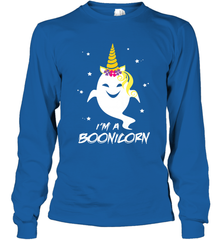 I'm A Boonicorn Cute Halloween Unicorn Boo Ghost Long Sleeve T-Shirt Long Sleeve T-Shirt - HHHstores