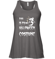 THIS IS MY HALLOWEEN COSTUME Women's Racerback Tank Women's Racerback Tank - HHHstores