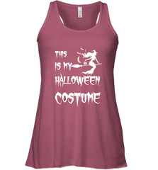 THIS IS MY HALLOWEEN COSTUME Women's Racerback Tank Women's Racerback Tank - HHHstores