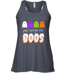 Just Here For The Boos Shirt Funny Halloween Drinking Women's Racerback Tank Women's Racerback Tank - HHHstores