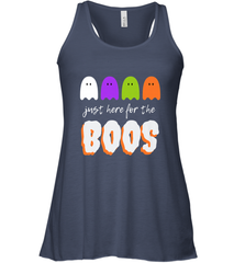 Just Here For The Boos Shirt Funny Halloween Drinking Women's Racerback Tank Women's Racerback Tank - HHHstores