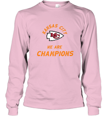 KC Kansas City Tribal Arrowhead we are Champions Long Sleeve T-Shirt Long Sleeve T-Shirt - HHHstores