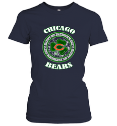 NFL Chicagi Bears Logo Happy St Patrick's Day Women's T-Shirt