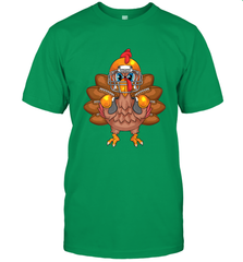 Cool Turkey Football Feathers Funny Thanksgiving Sports Gift Men's T-Shirt Men's T-Shirt - HHHstores