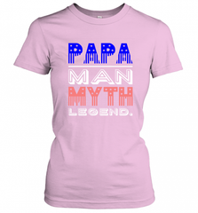 Papa Man Myth Legend Father's Day Dad Veteran Women's T-Shirt Women's T-Shirt - HHHstores