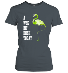 A Wee Bit Irish Today Flamingo St. Patrick's Day Women's T-Shirt Women's T-Shirt - HHHstores