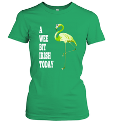 A Wee Bit Irish Today Flamingo St. Patrick's Day Women's T-Shirt Women's T-Shirt - HHHstores