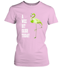A Wee Bit Irish Today Flamingo St. Patrick's Day Women's T-Shirt Women's T-Shirt - HHHstores