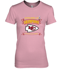 NFL Kansas City Chiefs Pro Line by Fanatics Super Bowl LIV Champions Women's Premium T-Shirt Women's Premium T-Shirt - HHHstores