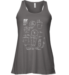 Aqua Teen Hunger Force Master Shake Sculptin Diagram Women's Racerback Tank Women's Racerback Tank - HHHstores