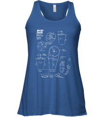 Aqua Teen Hunger Force Master Shake Sculptin Diagram Women's Racerback Tank Women's Racerback Tank - HHHstores
