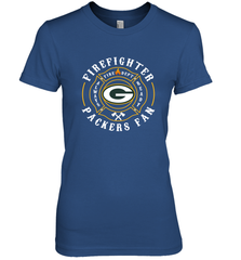 Green Bay Packers NFL Pro Line Green Firefighter Women's Premium T-Shirt Women's Premium T-Shirt - HHHstores