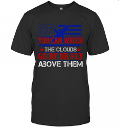 You can watch the clouds go by or fly above them 01 Men's T-Shirt