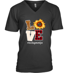 Love Hockey Mom Life Design Men's V-Neck Men's V-Neck - HHHstores