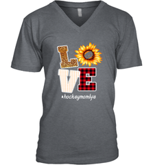 Love Hockey Mom Life Design Men's V-Neck Men's V-Neck - HHHstores