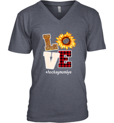 Love Hockey Mom Life Design Men's V-Neck Men's V-Neck - HHHstores