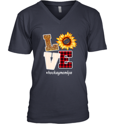 Love Hockey Mom Life Design Men's V-Neck