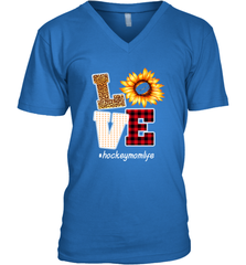 Love Hockey Mom Life Design Men's V-Neck Men's V-Neck - HHHstores