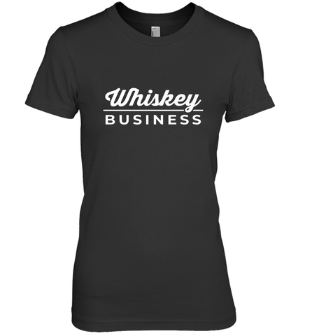 Whiskey Business Drinking St Patrick's Day Women's Premium T-Shirt Women's Premium T-Shirt / Black / XS Women's Premium T-Shirt - HHHstores